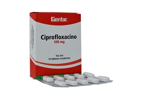 ciprofloxacina 500mg